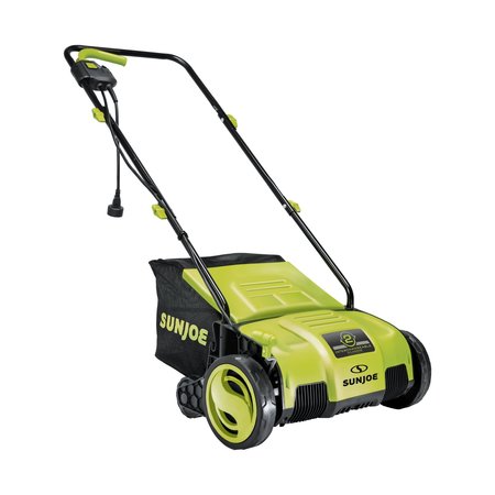 Sun Joe Electric Lawn Dethatcher | 13 inch | 12 Amp | AirBoost Technology AJ798E